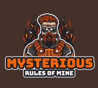 games logo spy wearing gas mask