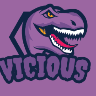 animal logo dinosaur mascot in shield