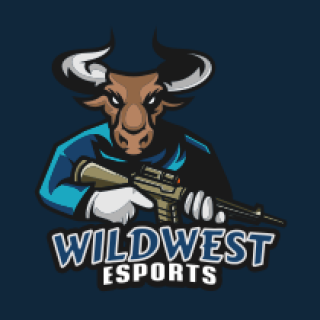 make a bull mascot holding gun 