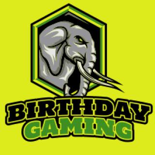 games logo icon angry elephant mascot