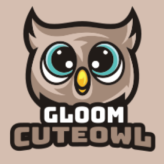 create an animal logo adorable owl mascot