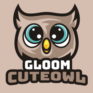 adorable owl mascot