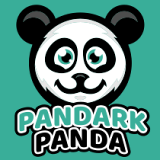 make an animal logo panda smiling mascot