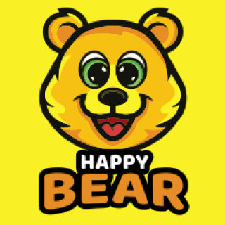animal logo image adorable bear mascot