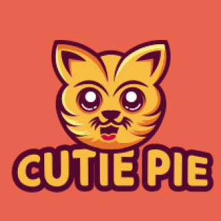 pet logo maker cute kitten mascot