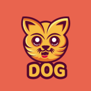 pet logo maker cute kitten mascot