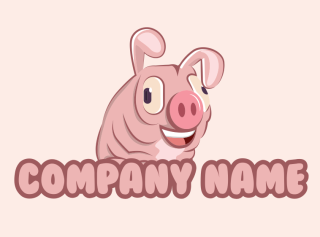 mascot of crazy pig