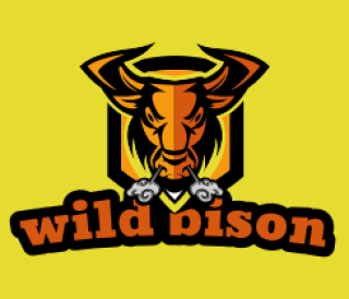 mascot logo image angry bull face