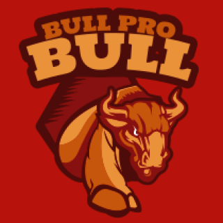 animal logo symbol aggressive bull mascot