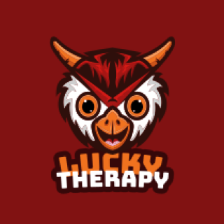 animal logo icon smiling owlet mascot