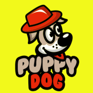 funny dog face mascot | Logo Template by LogoDesign.net