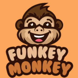 animal logo cheeky monkey mascot