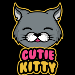 pet logo maker cute kitten mascot