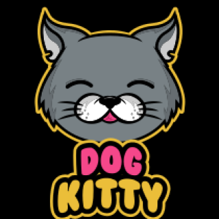 pet logo maker cute kitten mascot