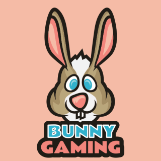 pet logo maker funny rabbit mascot