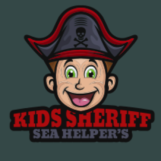 games logo maker pirate kid in happy face