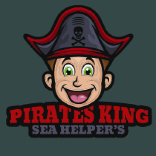 games logo maker pirate kid in happy face