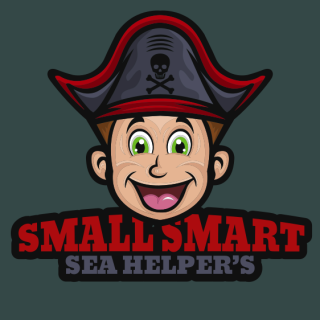 games logo maker pirate kid in happy face