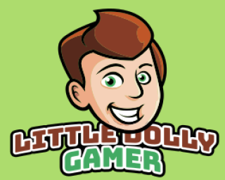 toy store logo mascot boy smiling