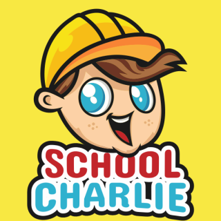 construction kid mascot with hat
