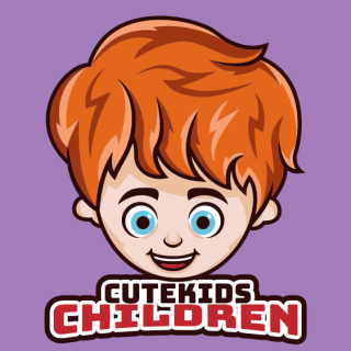 games logo online small boy in happy mood