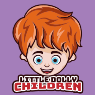 childcare logo online small boy in happy mood
