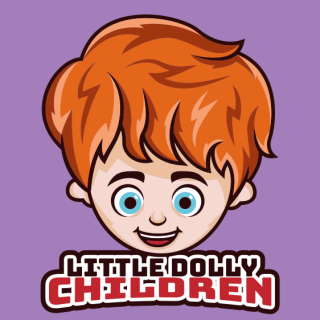 childcare logo online small boy in happy mood