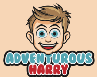childcare logo icon happy face kid mascot