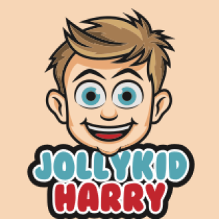 childcare logo icon happy face kid mascot