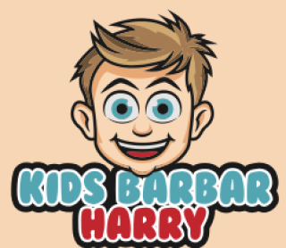 childcare logo icon happy face kid mascot