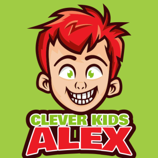 games logo annoying boy showing his teeth
