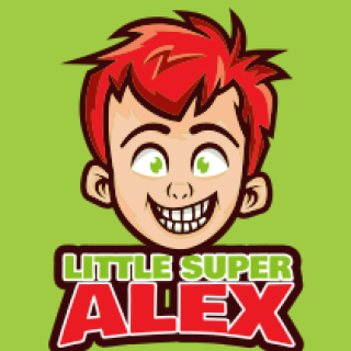 gaming logo crazy boy smiling