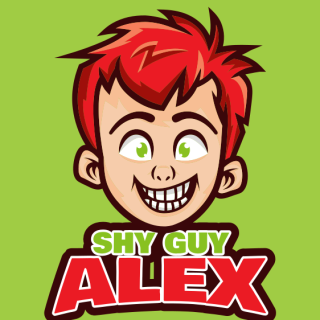 gaming logo crazy boy smiling