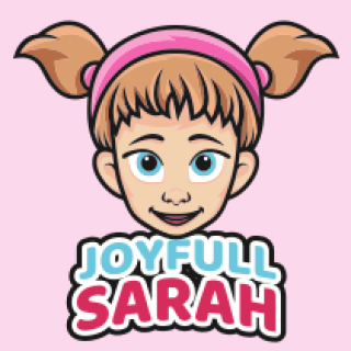 childcare logo girl in ponytail and hairband