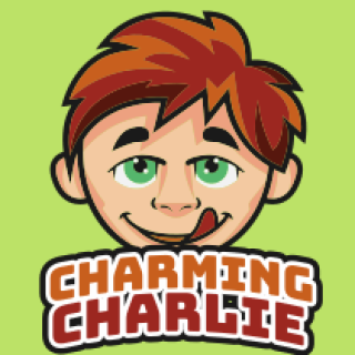 food logo mascot boy sticking tongue out