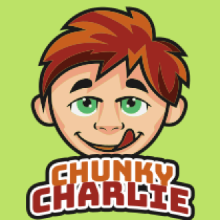 food logo mascot boy sticking tongue out