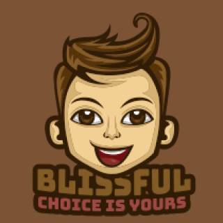 mascot logo smiling boy with stylish hair
