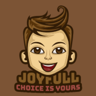 mascot logo smiling boy with stylish hair