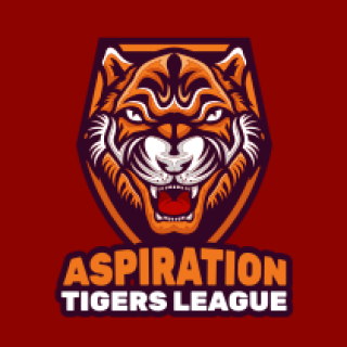 sports logo angry tiger mascot in shield