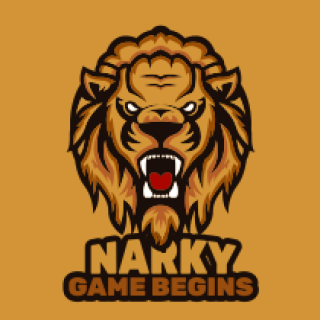 gaming logo angry lion mascot roaring