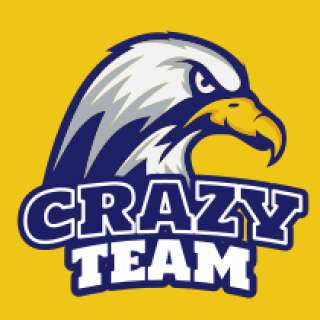 animal logo maker angry eagle mascot