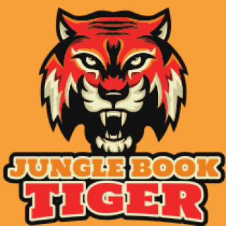 animal logo fierce looking tiger face mascot