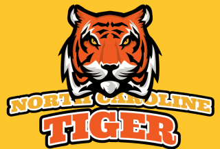 animal logo symbol angry tiger face mascot