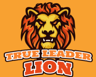 animal logo maker angry lion face