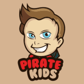childcare logo image naughty boy mascot