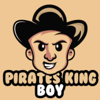 childcare logo online angry pirate boy