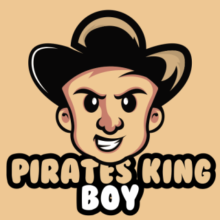 childcare logo online angry pirate boy