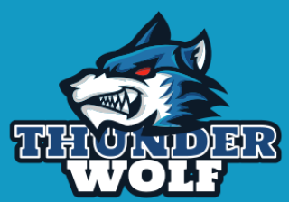 animal logo maker angry wolf face mascot