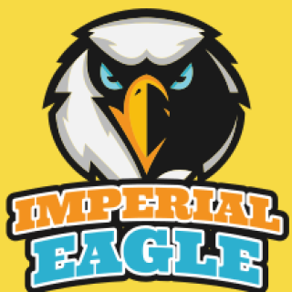 animal logo bald eagle face mascot