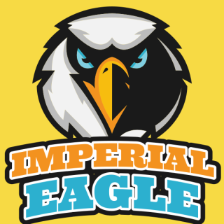 animal logo bald eagle angry face mascot